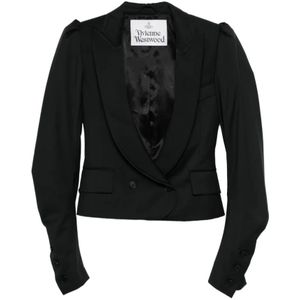Vivienne Westwood, Dames, Jassen, Zwart, Maat: XS