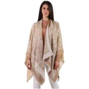 Missoni, Dames, Jassen, Beige, Maat: ONE Size Viscose,