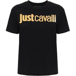 Just Cavalli, Dames, Tops, Zwart, Maat: M