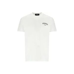 Dsquared2 T-Hemden , White , Dames , Maat: XL