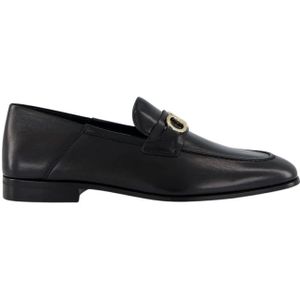 Ferragamo, Heren, Schoenen, Zwart, Maat: 42 EU Leer,