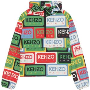Kenzo, Dames, Jassen, Veelkleurig, Maat: M Nylon,