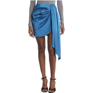 Simkhai, Dames, Rokken, Blauw, Maat: 3XS Poliester,