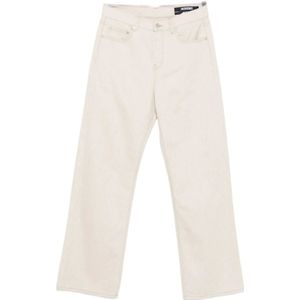 Jacquemus, Heren, Jeans, Beige, Maat: W30