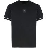 Hugo Boss - Heren T-shirt - Katoen - Geribbelde Boorden