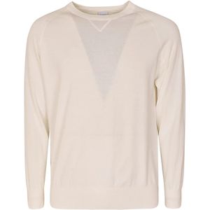 Aspesi, Heren, Truien, Wit, Maat: L Katoen,