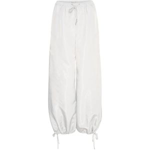 Gestuz, Dames, Broeken, Wit, Maat: XS Poliester,