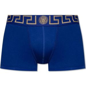 Versace, Heren, Ondergoed, Blauw, Maat: 8XL Katoen,