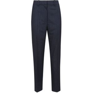 Anine Bing, Dames, Broeken, Zwart, Maat: M Wol,