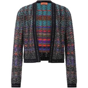 Missoni, Dames, Truien, Veelkleurig, Maat: 4XS