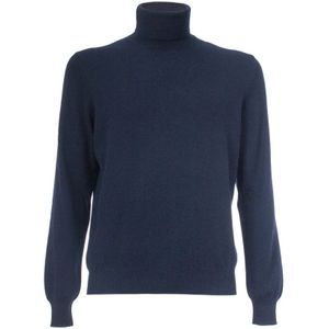 Gran Sasso, Heren, Truien, Blauw, Maat: L Kasjmier,