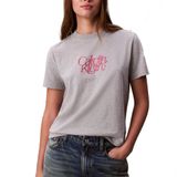 Calvin Klein Jeans Shirt  lichtgrijs / pink