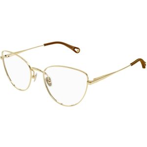 Chloé - CH0319O - Optische Monturen - Goud - Metaal - Kattenoog