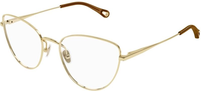 Chloé - CH0319O - Optische Monturen - Goud - Metaal - Kattenoog