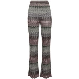 Missoni, Dames, Broeken, Veelkleurig, Maat: L