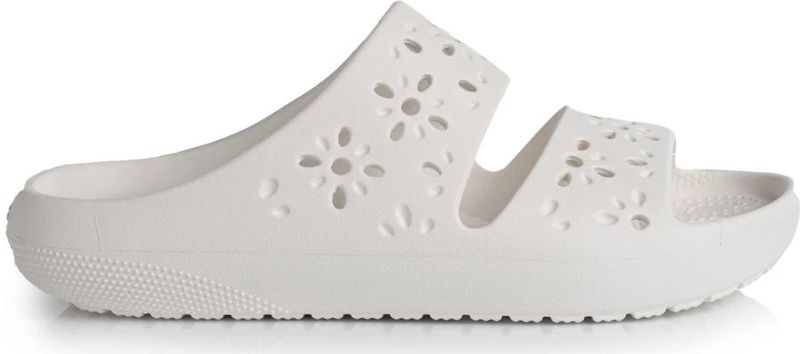 Crocs - Classic Floral Cut Out - Slippers - Multicolor - Lichtgewicht