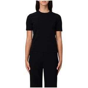 Max Mara, Dames, Tops, Zwart, Maat: S