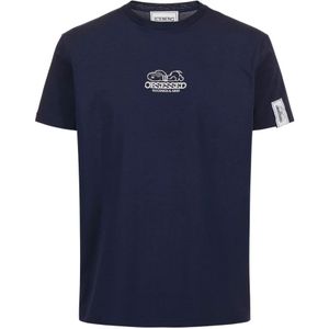 Iceberg, Heren, Tops, Blauw, Maat: M