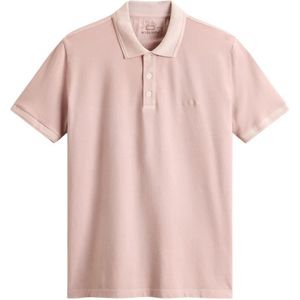 Woolrich, Heren, Tops, Roze, Maat: S Katoen,