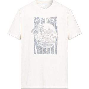 Isabel Marant, Heren, Tops, Beige, Maat: XL Katoen,