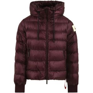 Afterlabel, Dames, Jassen, Rood, Maat: L Nylon,