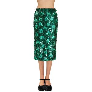 P.a.r.o.s.h., Dames, Rokken, Groen, Maat: M Polyamide,