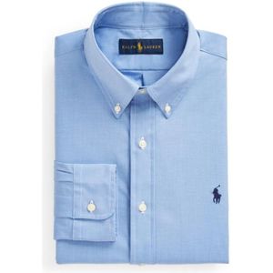 Ralph Lauren, Heren, Overhemden, Blauw, Maat: 2XL Katoen,