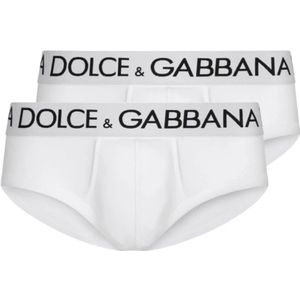 Dolce & Gabbana, Heren, Ondergoed, Wit, Maat: S