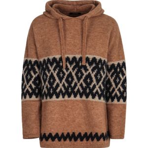 Max Mara, Dames, Sweatshirts & Hoodies, Bruin, Maat: S Wol,
