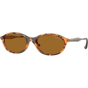 VOGUE Eyewear - VO5625S - Zonnebril - Tartaruga - Ronde - Polarizzata
