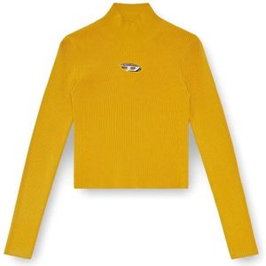 Diesel, Dames, Truien, Geel, Maat: L Viscose,