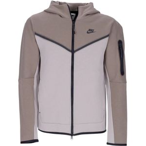 Nike, Heren, Sweatshirts & Hoodies, Grijs, Maat: XL Fleece,