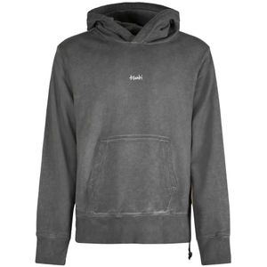 Ksubi, Heren, Sweatshirts & Hoodies, Grijs, Maat: S Katoen,