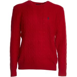 Polo Ralph Lauren - Trui - Rood - Effen - Lange Mouw