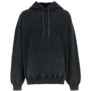Gucci, Heren, Sweatshirts & Hoodies, Zwart, Maat: S
