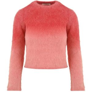 Akep, Dames, Truien, Roze, Maat: XS Polyamide,