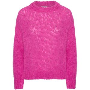 Americandreams, Dames, Truien, Roze, Maat: S Wol,