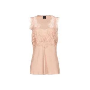 Pinko Topjes , Beige , Dames , Maat: M