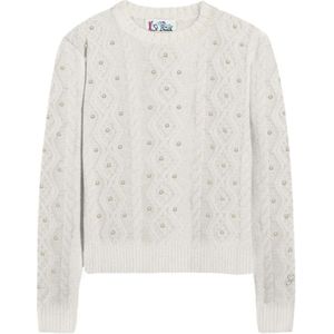 MC2 Saint Barth, Dames, Truien, Wit, Maat: S