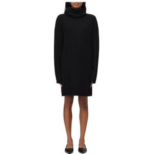 Liu Jo, Dames, Jurken, Zwart, Maat: S