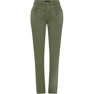 C.Ro, Dames, Broeken, Groen, Maat: L Katoen,