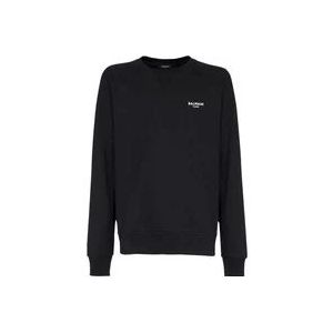 Balmain Flock sweatshirt , Black , Heren , Maat: XL