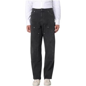 Golden Goose, Heren, Jeans, Zwart, Maat: XL Katoen,