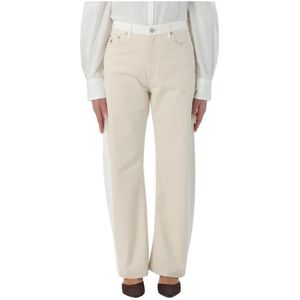 Stella McCartney, Dames, Jeans, Wit, Maat: W27 Katoen,