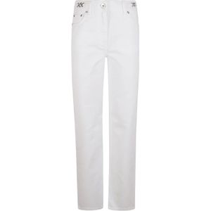 Versace, Dames, Broeken, Wit, Maat: W28 Denim,