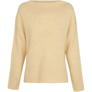 Cortana, Dames, Truien, Beige, Maat: XS Zijde,