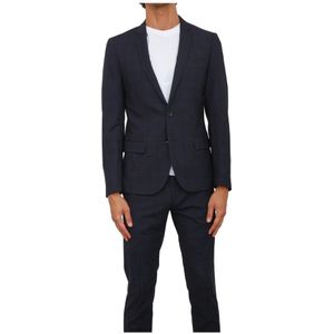 Antony Morato, Heren, Jassen, Blauw, Maat: M Leer,