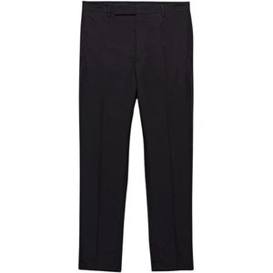 Prada, Heren, Broeken, Zwart, Maat: L