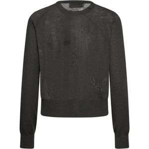 Richmond, Dames, Truien, Zwart, Maat: XS Zijde,