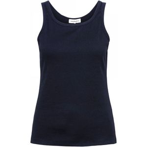 &Co Woman, Dames, Tops, Blauw, Maat: S Katoen,